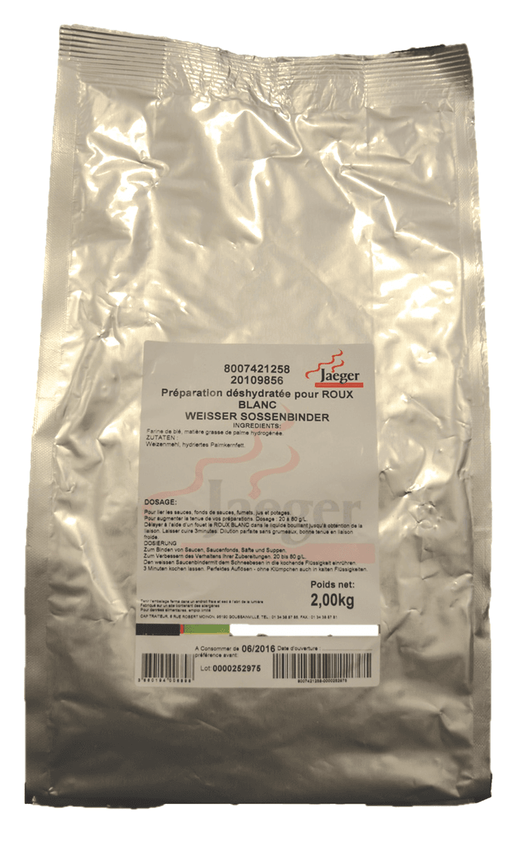 ROUX BLANC POCHE 2KG