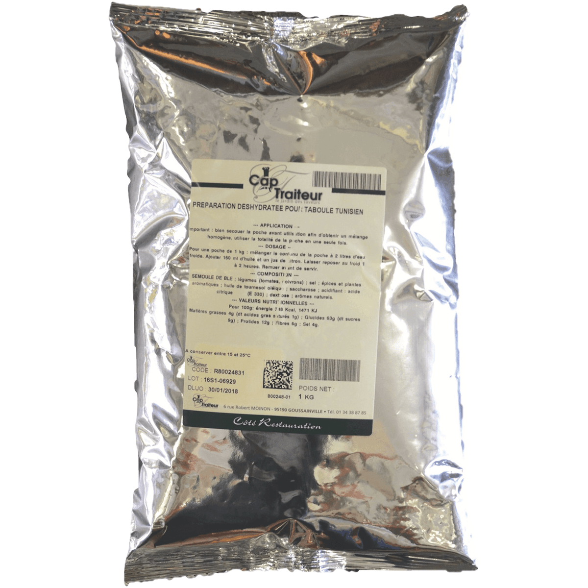TABOULE TUNISIEN - 1KG