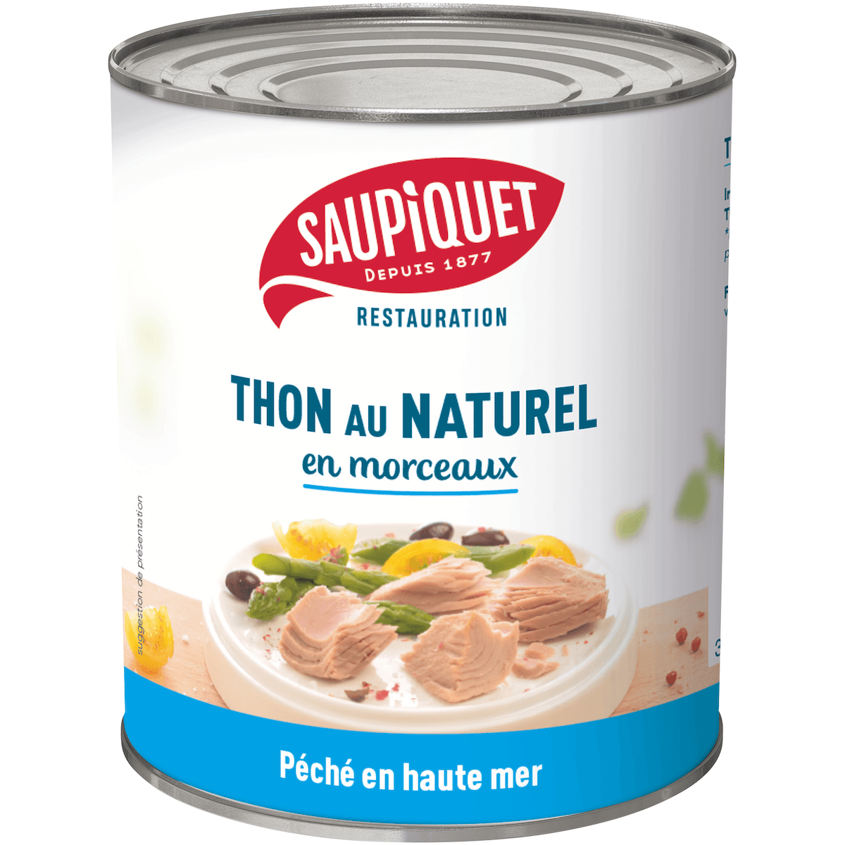 THON NATUREL  EN MORCEAU BOITE 4/4