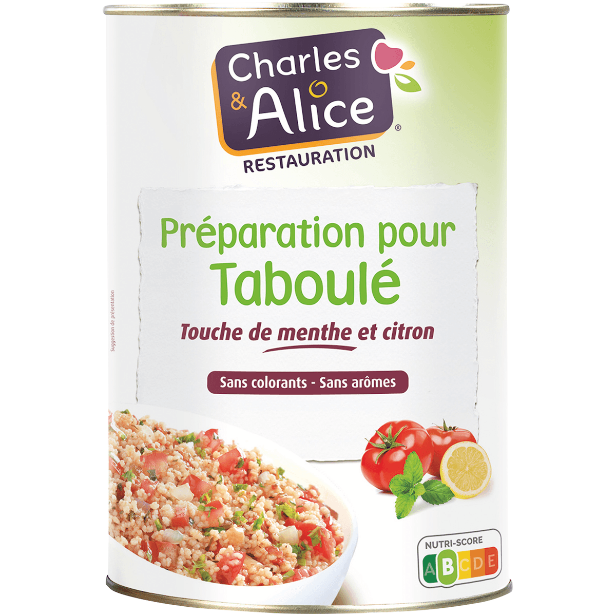 TABOULE PREPARATION -BOITE 5/1