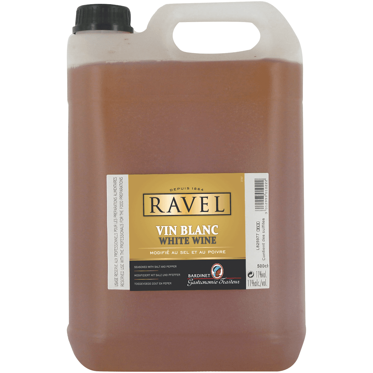 VIN BLANC MODIFIE 11%VOL TONNELET 5L RAVEL