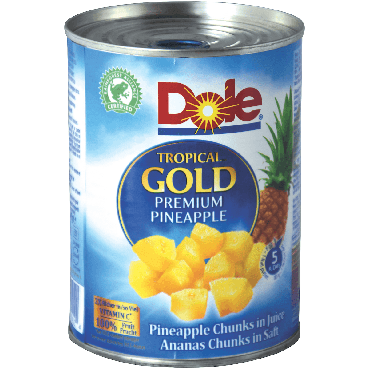 ANANAS TROPICAL GOLD MORCEAUX AU JUS - BTE 3/4 -  570G