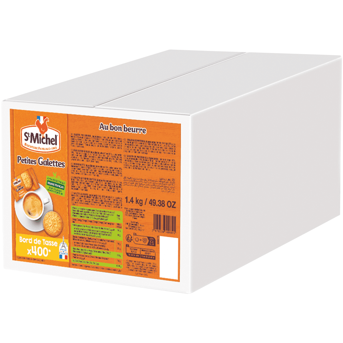PETITE GALETTE TOUT AU BEURRE - CAISSE VRAC DE 1,4KG