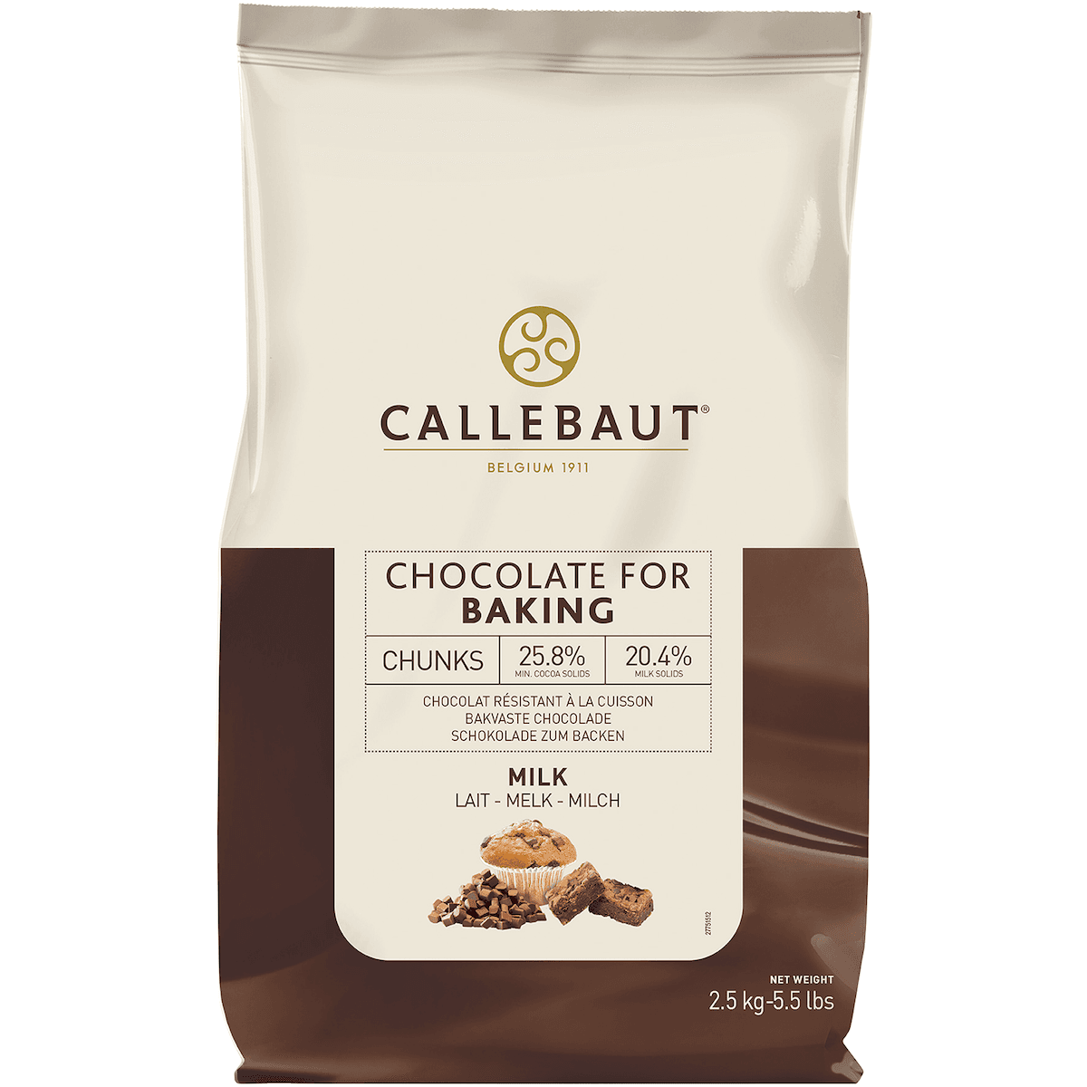 CHUNKS LAIT BOITE 2,5KG