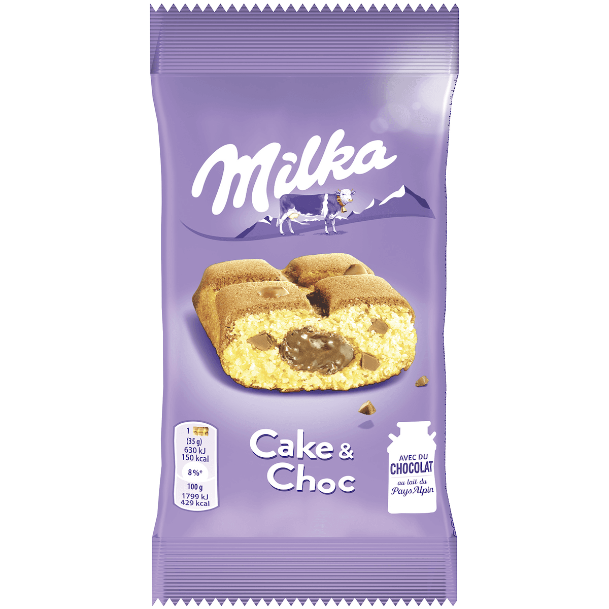 MILKA CAKE AND CHOC 35G