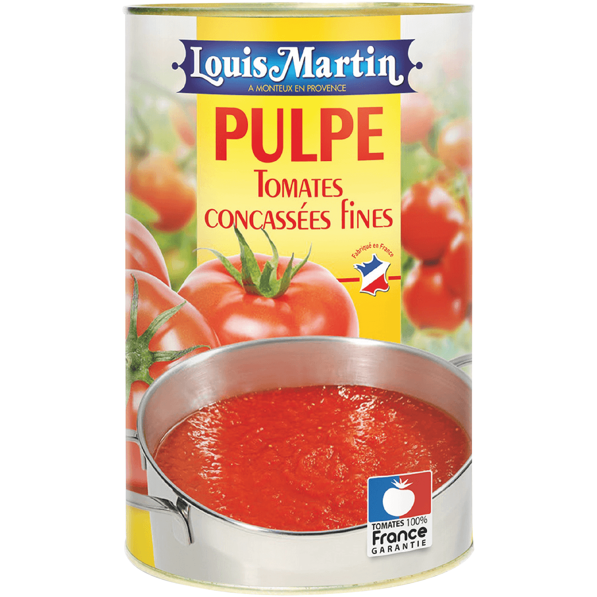 PULPE TOMATES CONCASSEES FINE BOITE 5/1