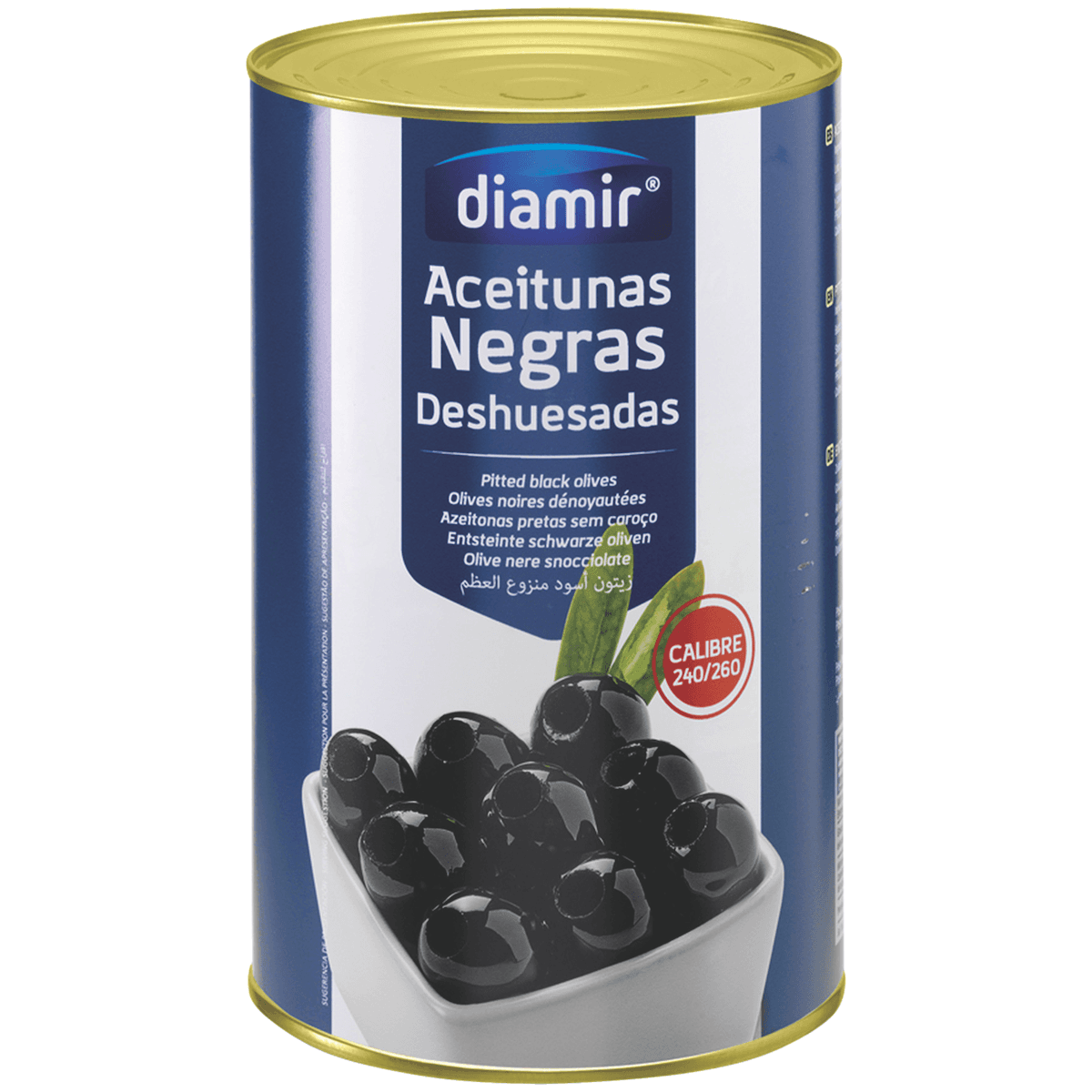 OLIVES NOIRES DÉNOYAUTÉES 5/1