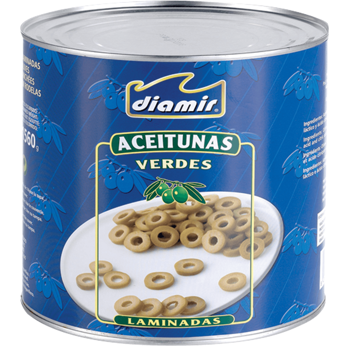 OLIVES VERTES EN RONDELLES 3/1