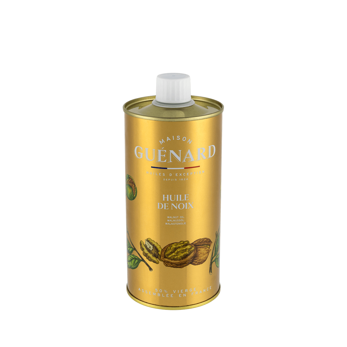 HUILE DE NOIX 50% VIERGE  BIDON 50CL