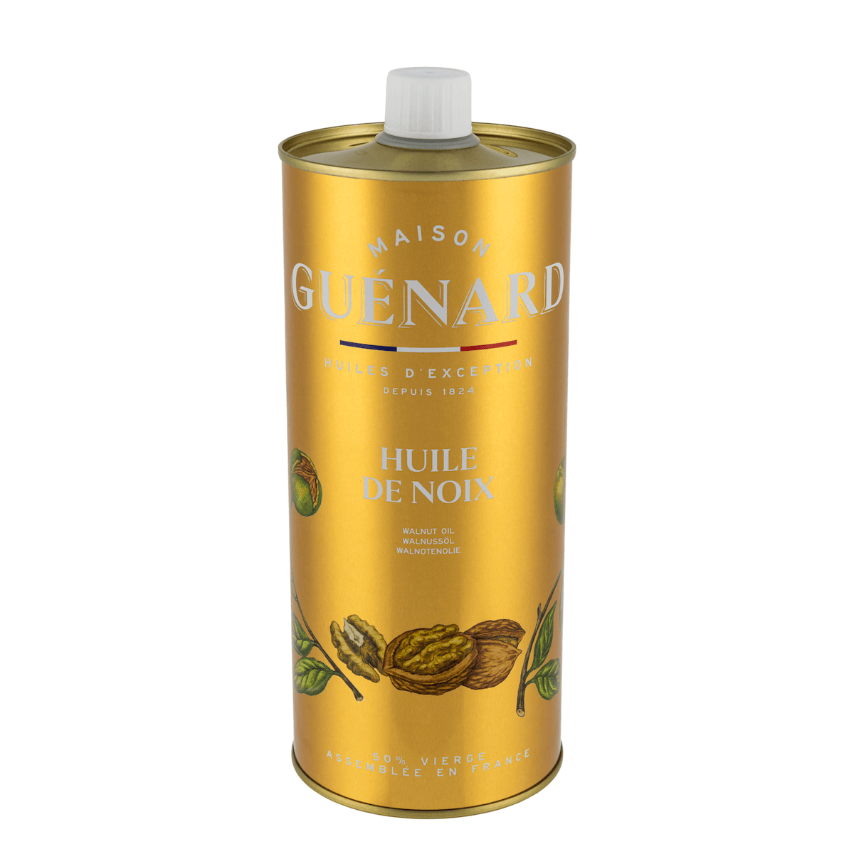 HUILE DE NOIX 50% VIERGE  BIDON 1L