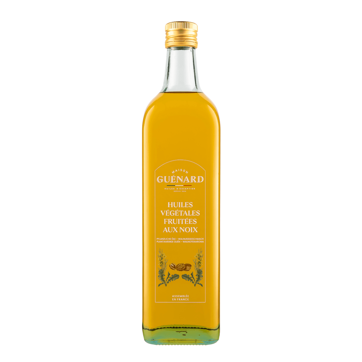 HUILE NOXELLABERI - HUILE DE COLZA FRUITÉE AUX NOIX BOUTEILLE 1L