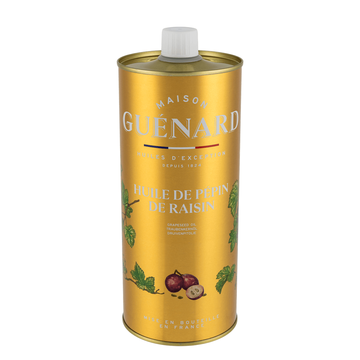 HUILE DE PÉPIN DE RAISIN  BIDON 1L