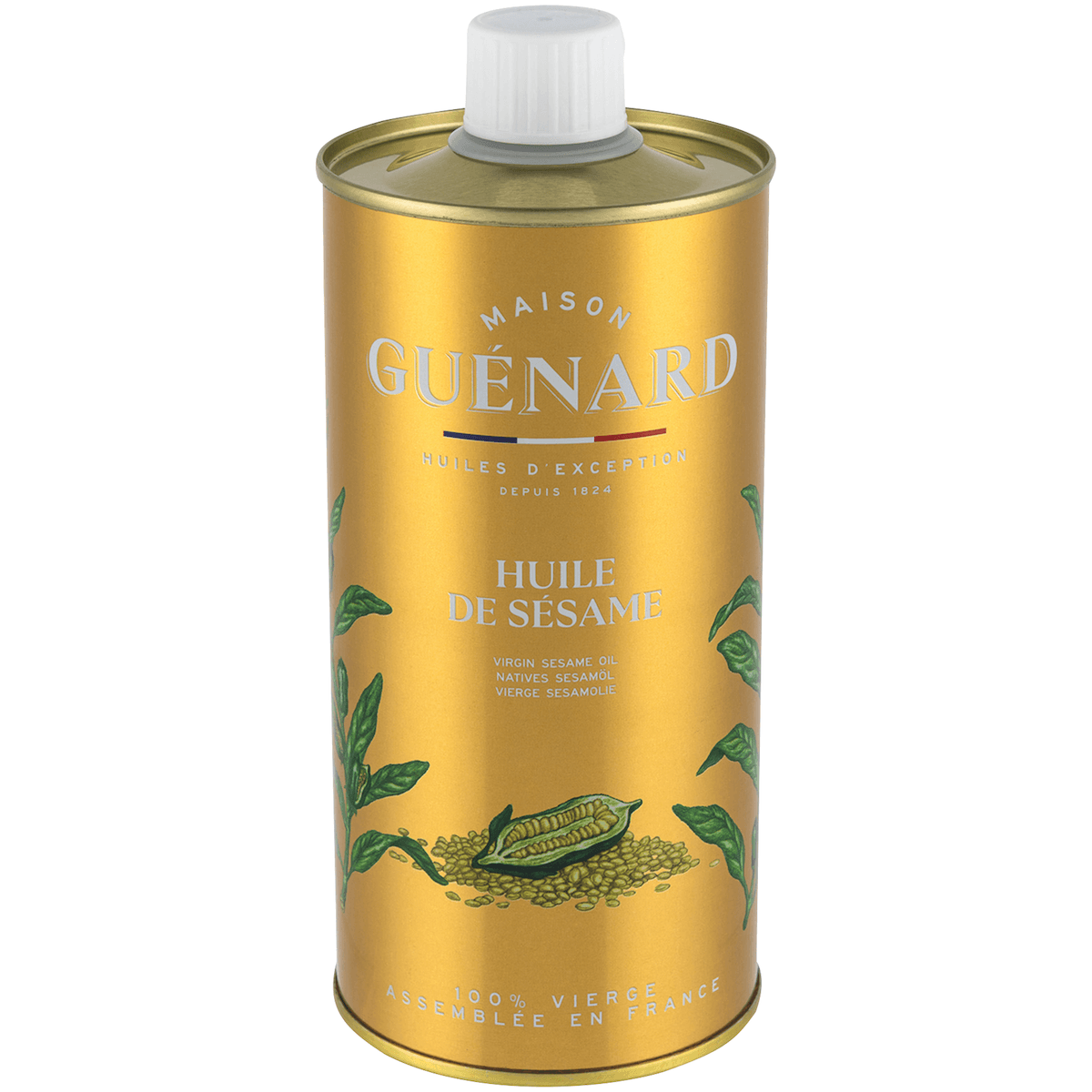 HUILE DE SÉSAME 100% VIERGE  BIDON  50CL