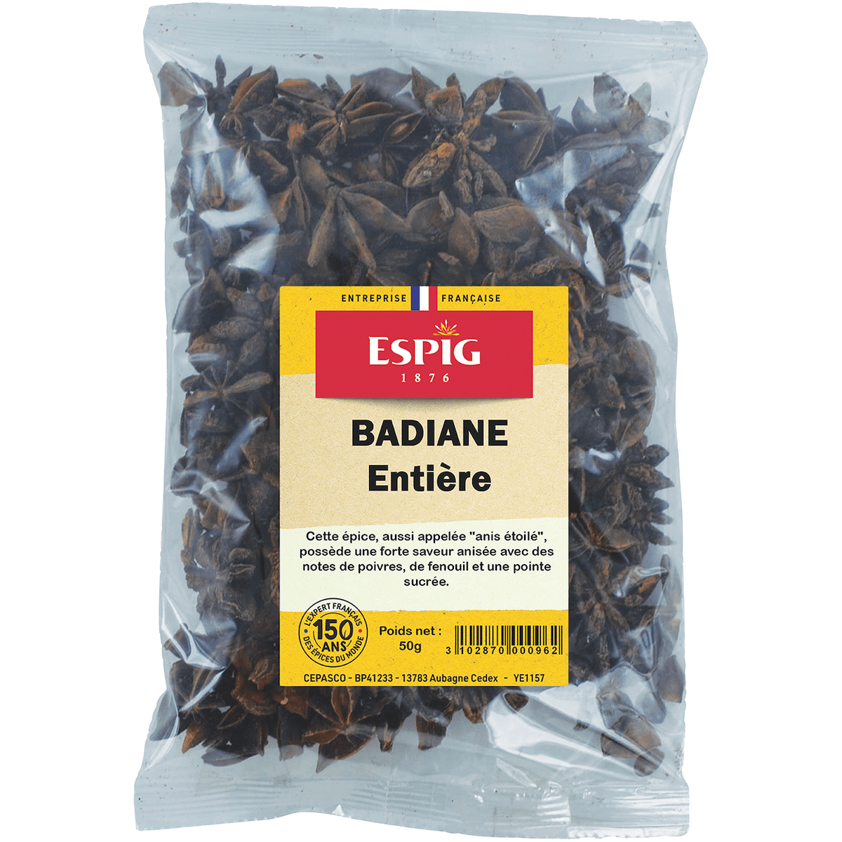 BADIANE ENTIERE - 50G