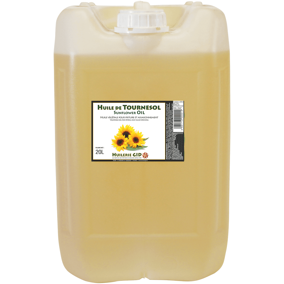 HUILE DE TOURNESOL 20 L