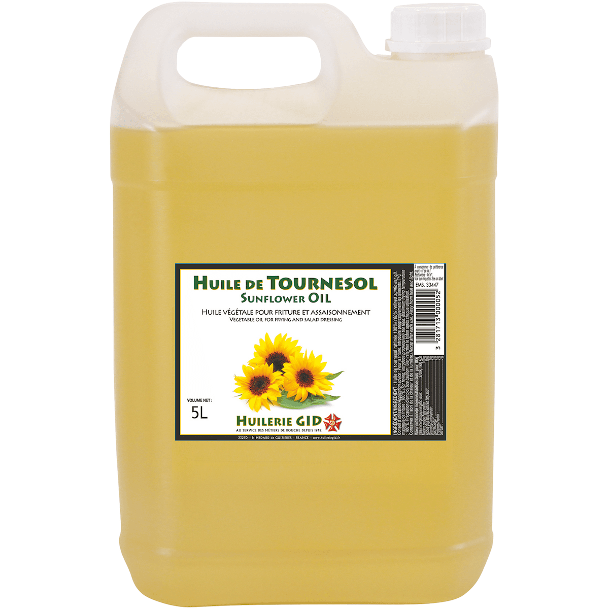 HUILE DE TOURNESOL 5 L