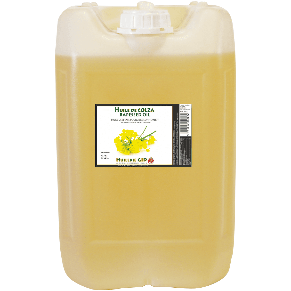 HUILE DE COLZA 20 L