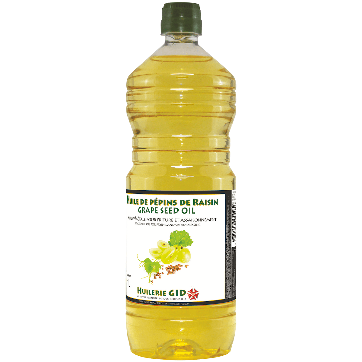 HUILE DE PEPINS DE RAISIN 1 L