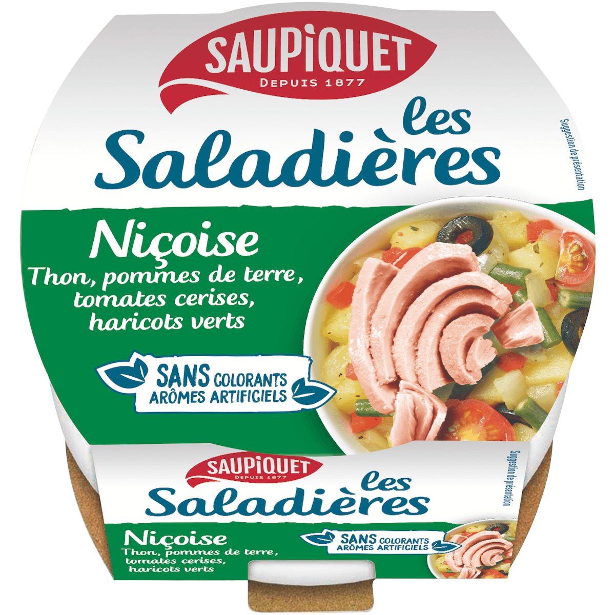 SALADIERE NICOISE AU THON BOITE  1/3 - 220G