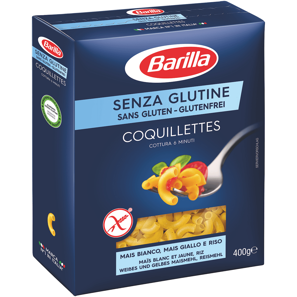 COQUILLETTES GLUTEN FREE 400G