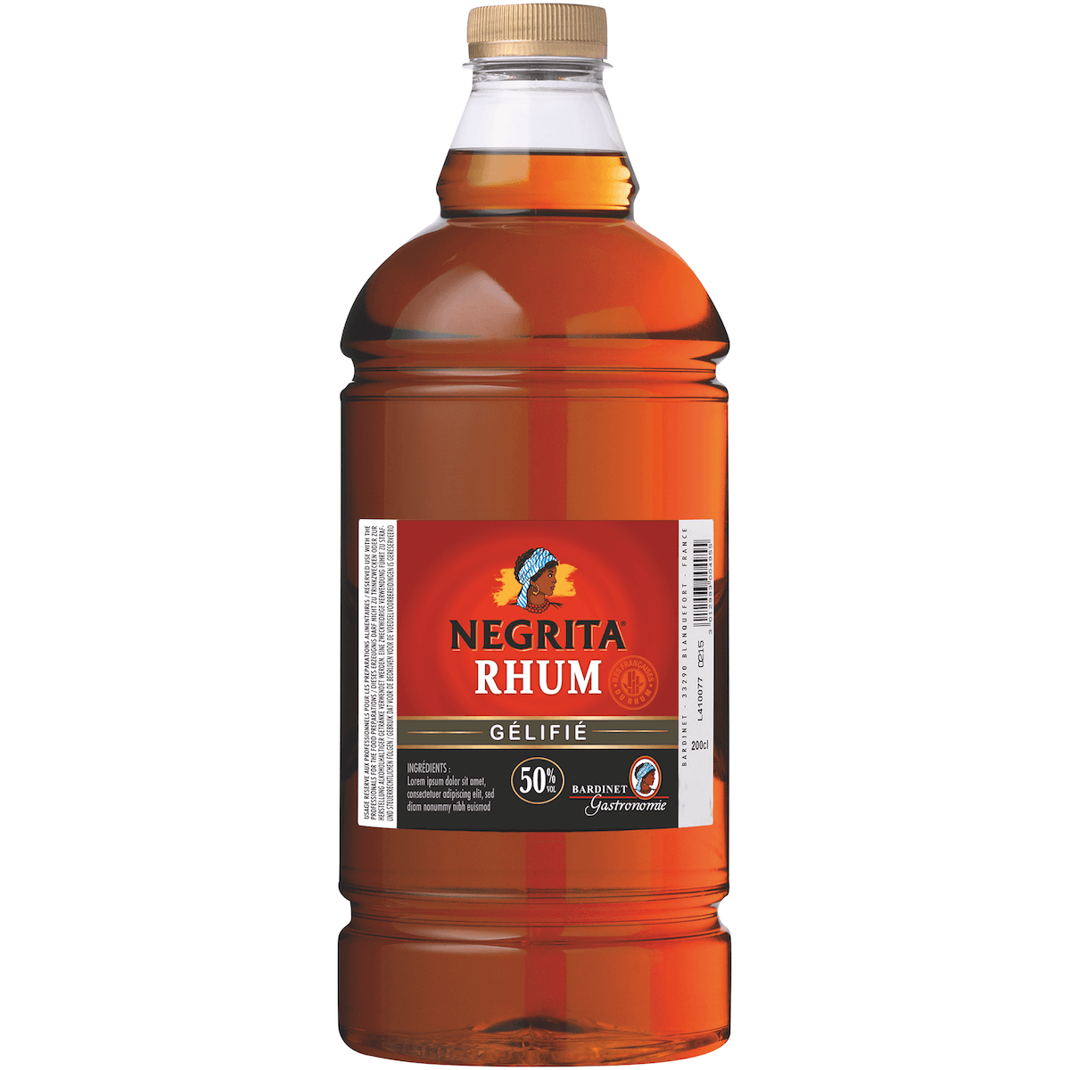 RHUM - ALCOOL GELIFIE BOUTEILLE 2L