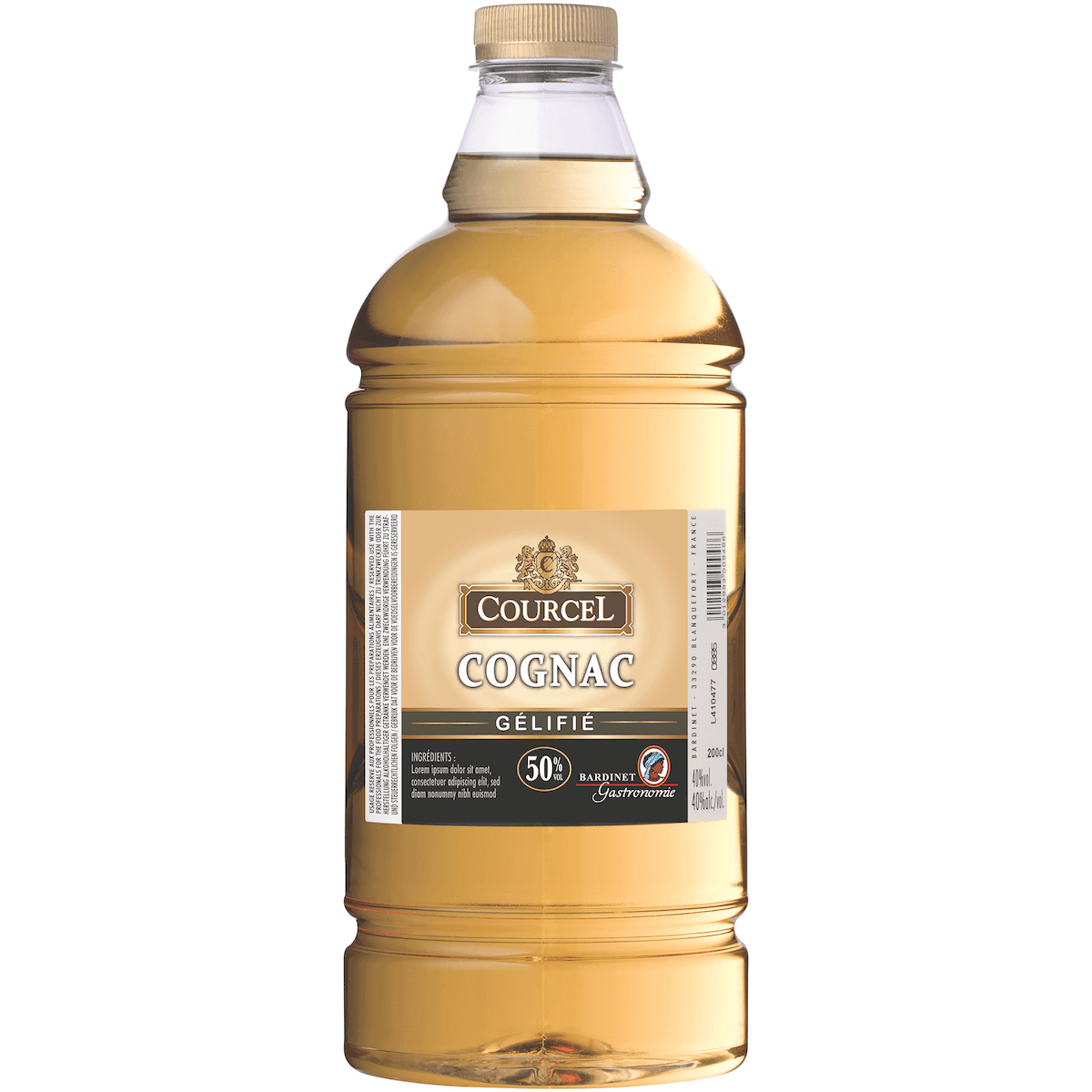 COGNAC - ALCOOL GELIFIE BOUTEILLE 2L