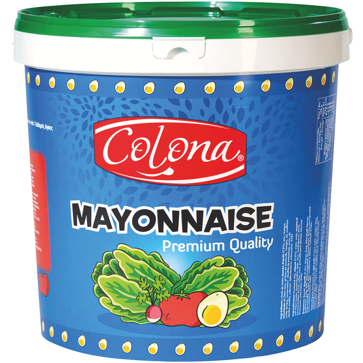 MAYONNAISE PREMIUM QUALITY COLONA 10L SEAU