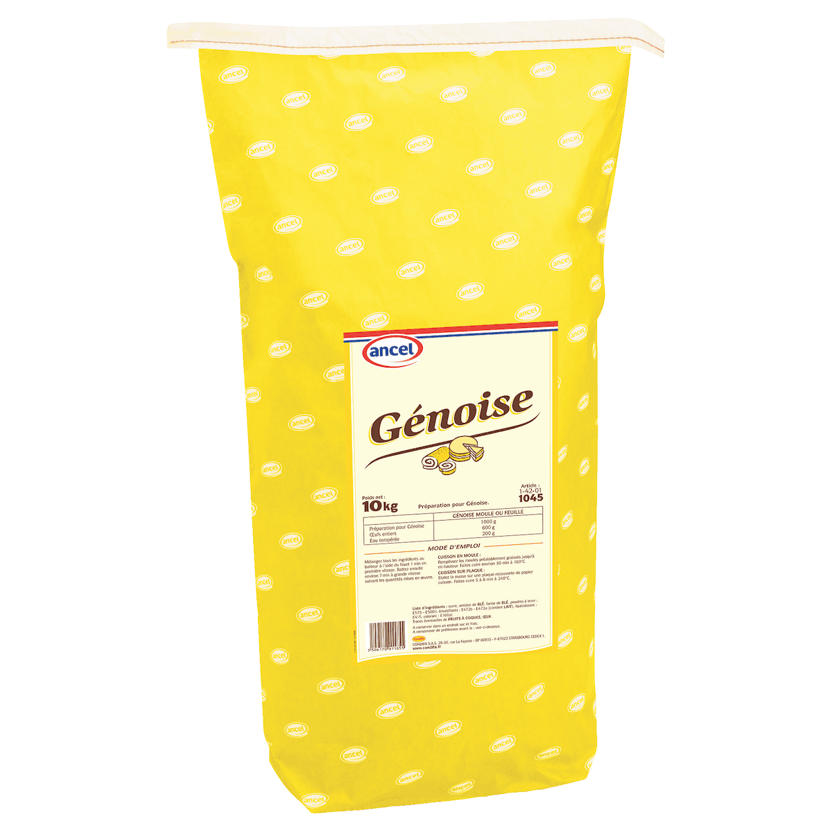 PREPARATION POUR GENOISE SAC 10KG