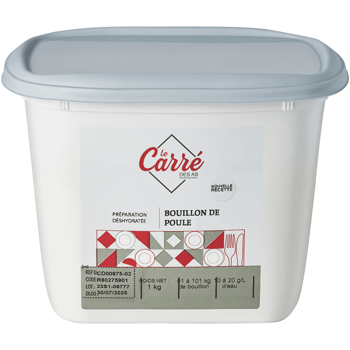 BOUILLON DE POULE - POT 1KG