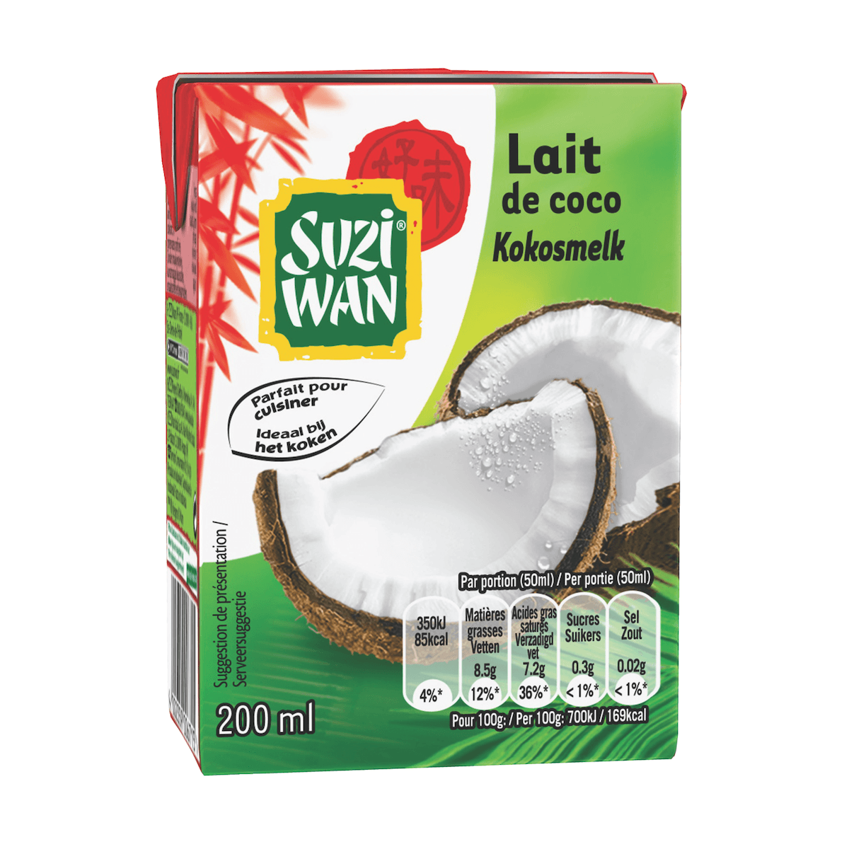 LAIT DE COCO 200ML