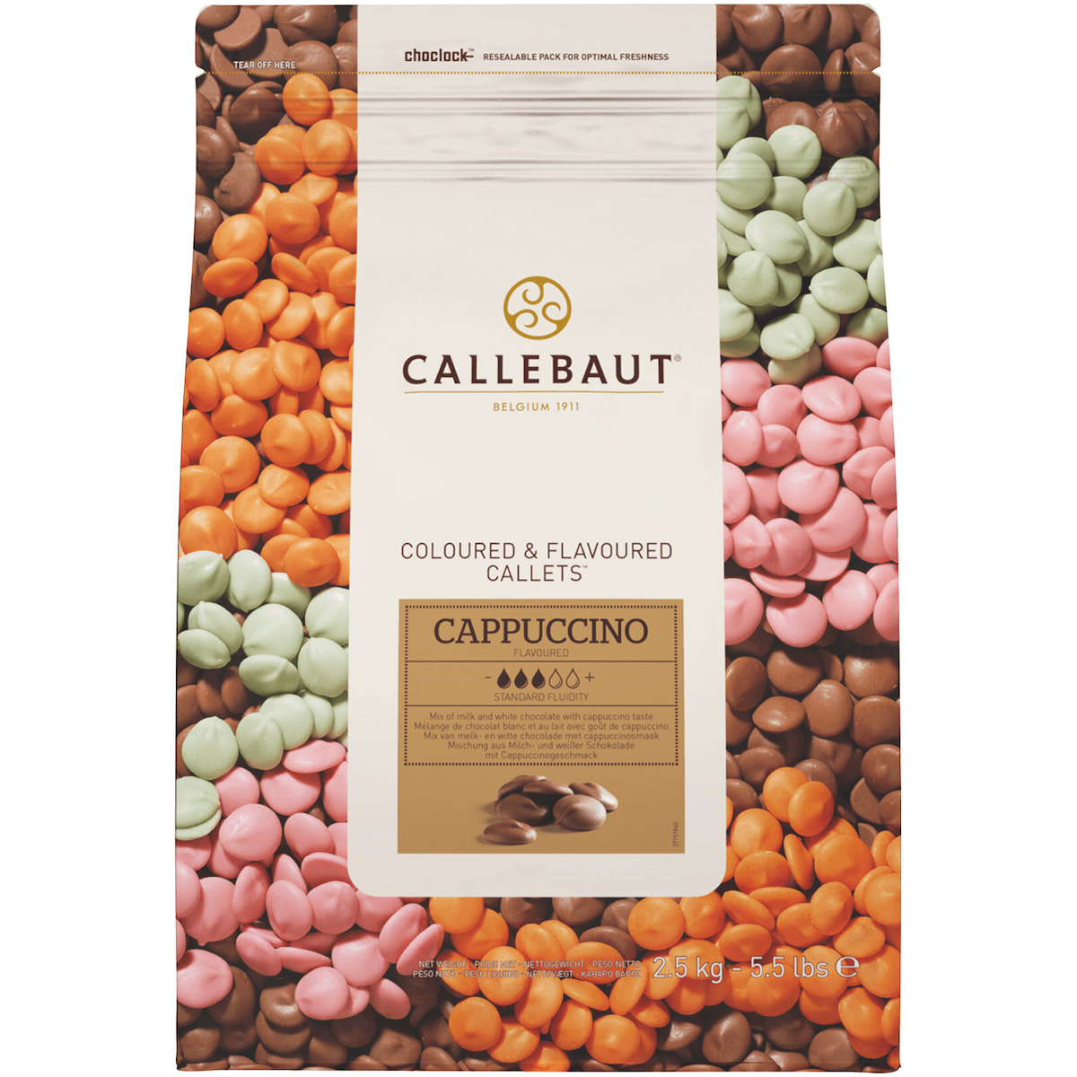 CAPPUCCINO CALLETS SACHET 2,5KG