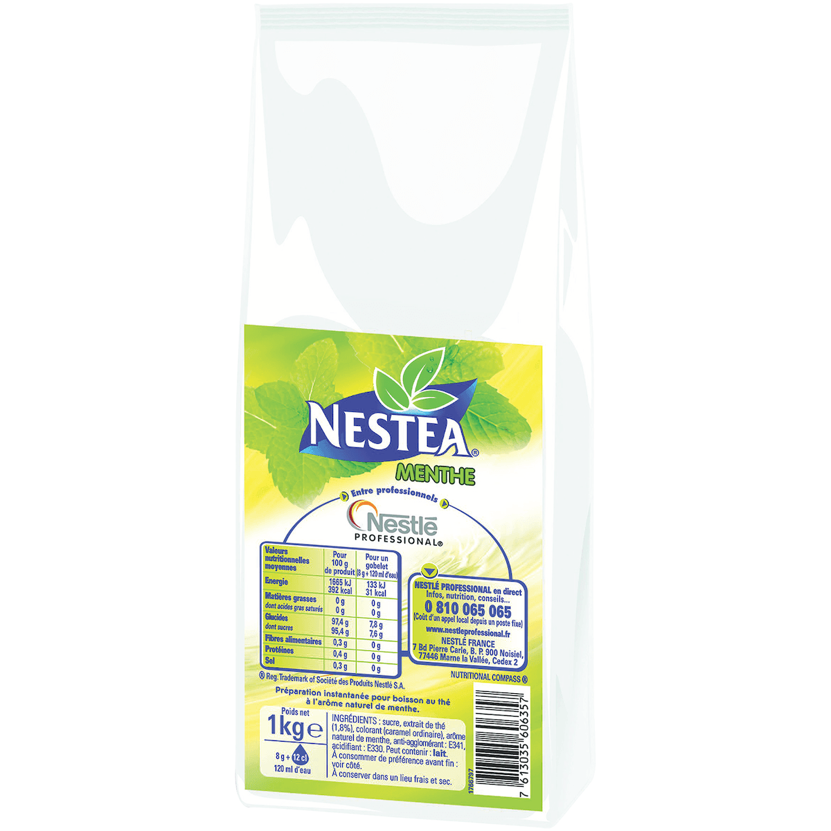 NESTEA MENTHE INSTANTANE - POCHE DE 1KG