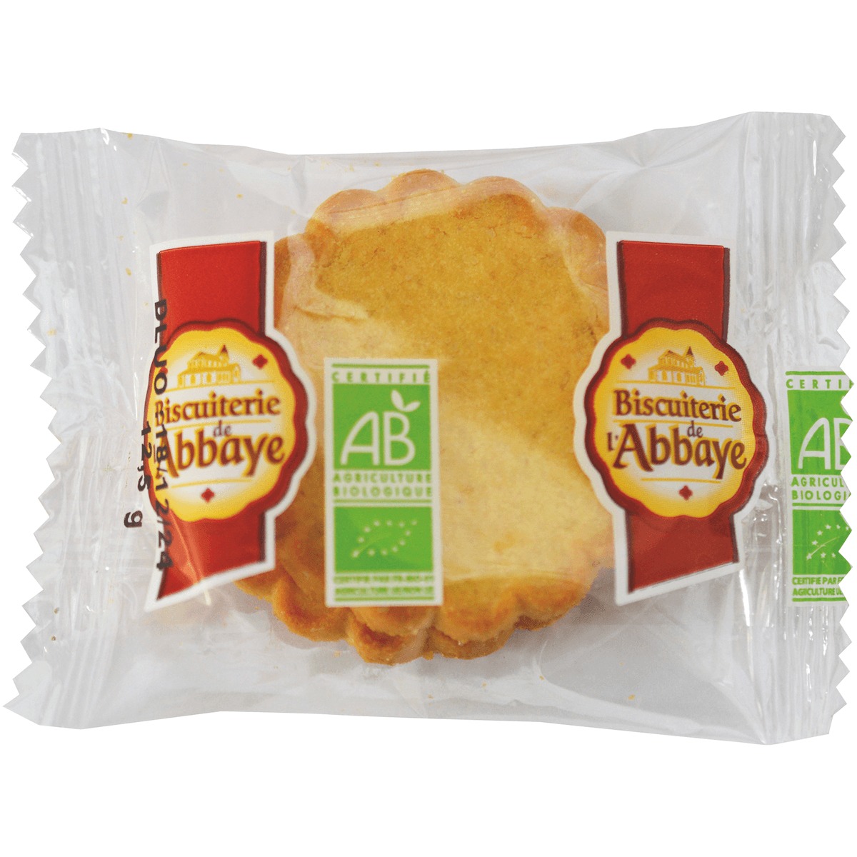GALETTE PUR BEURRE BIO   12,5GR - SCTX2