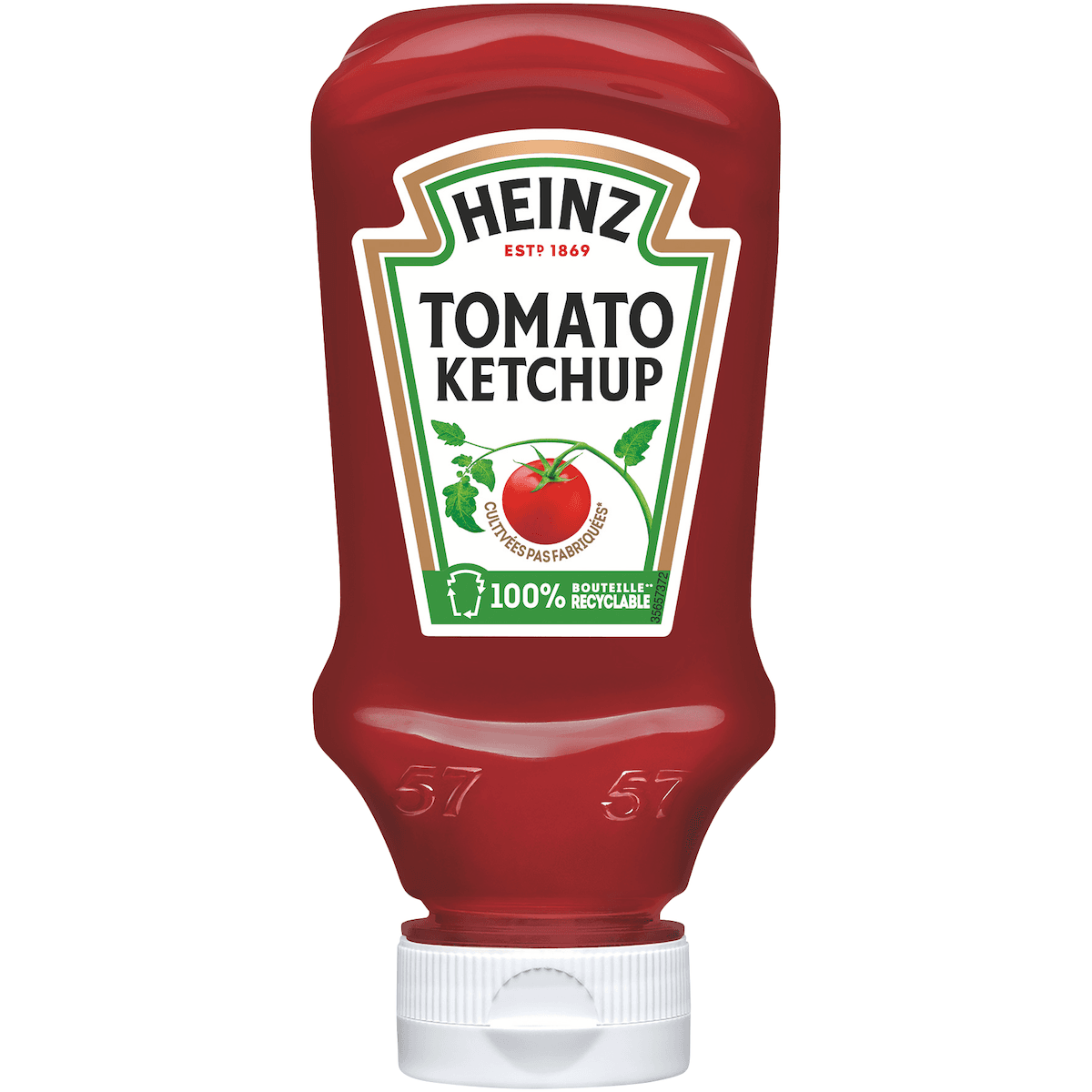 TOMATO KETCHUP TOP DOWN 220ML