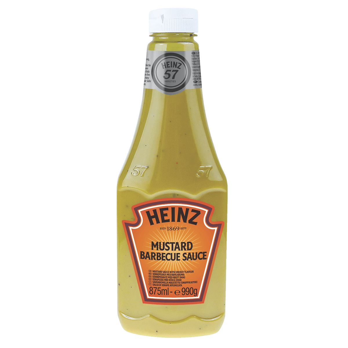 MUSTARD BARBECUE - FLACON SOUPLE DE 875ML