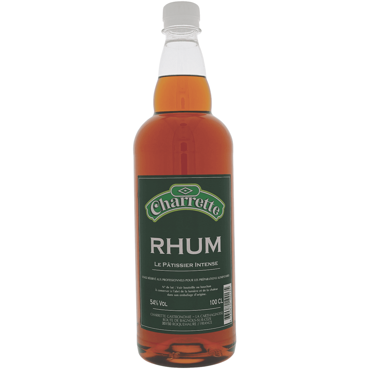 RHUM CHARRETTE PATISSIER INTENSE 1L PET 54%