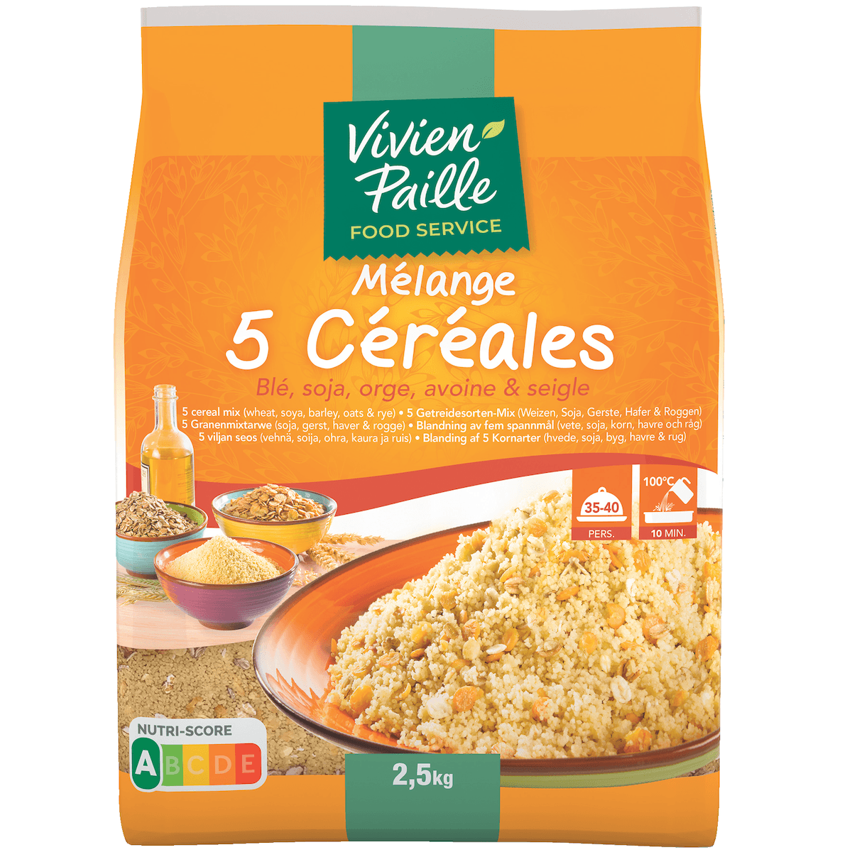 MELANGE 5 CEREALES - PL 2,5KG