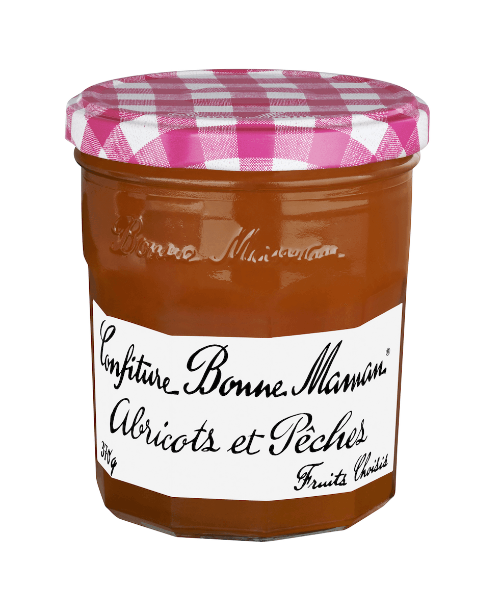CONFITURE ABRICOTS ET PECHES POT 370G