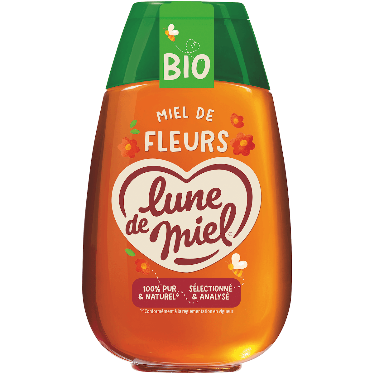 MIEL DE FLEURS  BIO - PET SOUPLE 500G