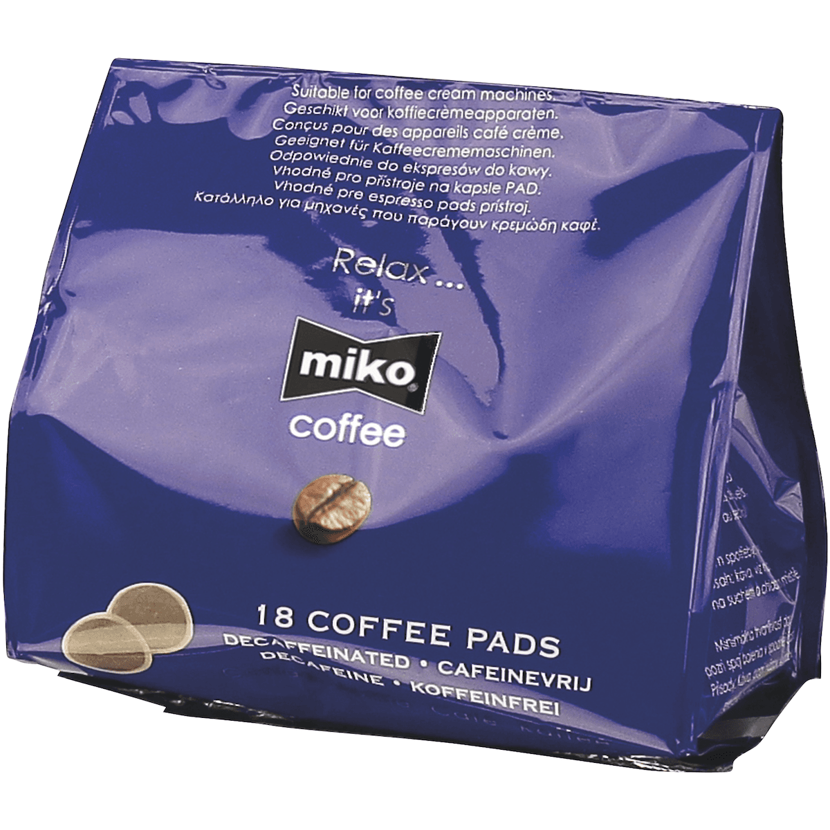 PADS MIKO DECAFEINE 18PCS