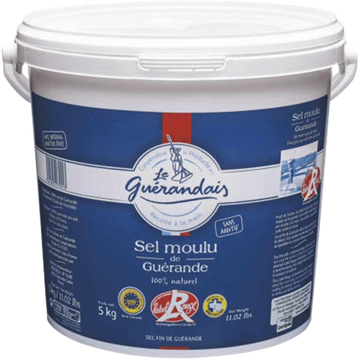 SEL FIN SEAU 5 KG LABEL ROUGE