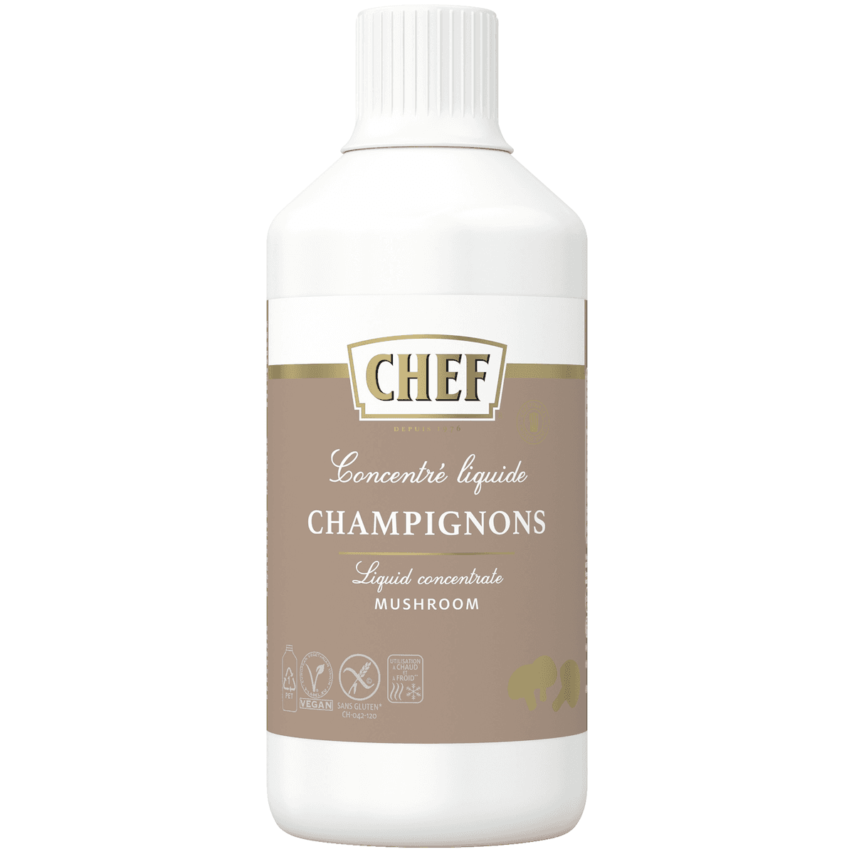 FONDS CONCENTRE LIQUIDE DE CHAMPIGNONS - BTL 980ML