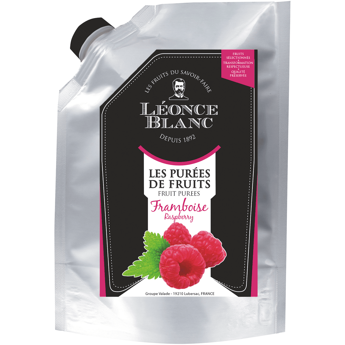 PUREE FRAMBOISE - POCHE 1KG