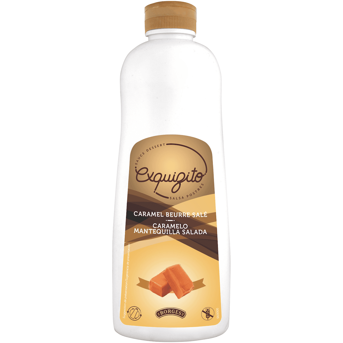 SAUCE DESSERT CARAMEL BEURRE SALE - BTL 1KG