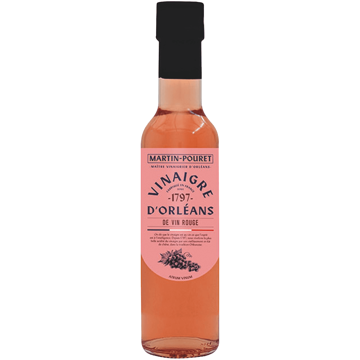 VINAIGRE A L ANCIENNE DE VIN ROUGE - 25CL