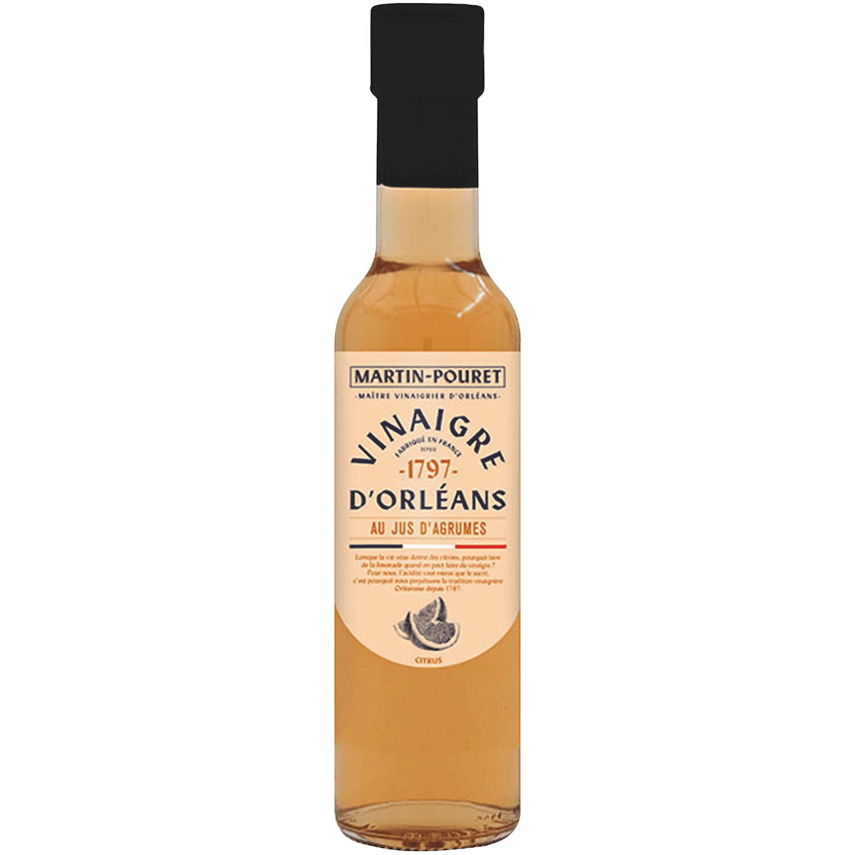 VINAIGRE A L ANCIENNE AUX AGRUMES - 25CL