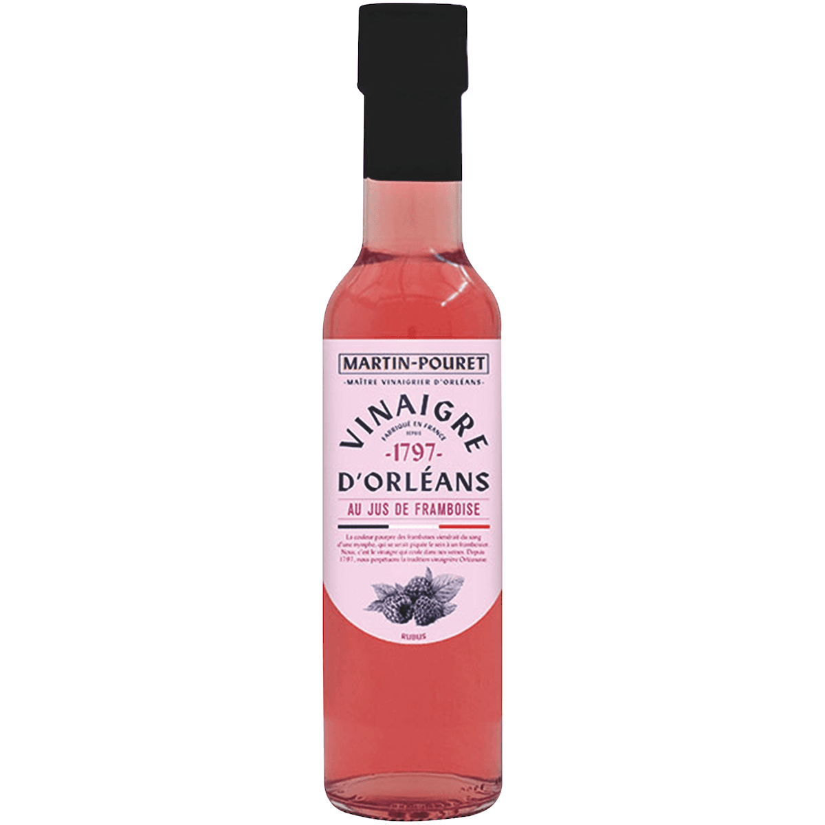 VINAIGRE A L ANCIENNE A LA FRAMBOISE - 25CL