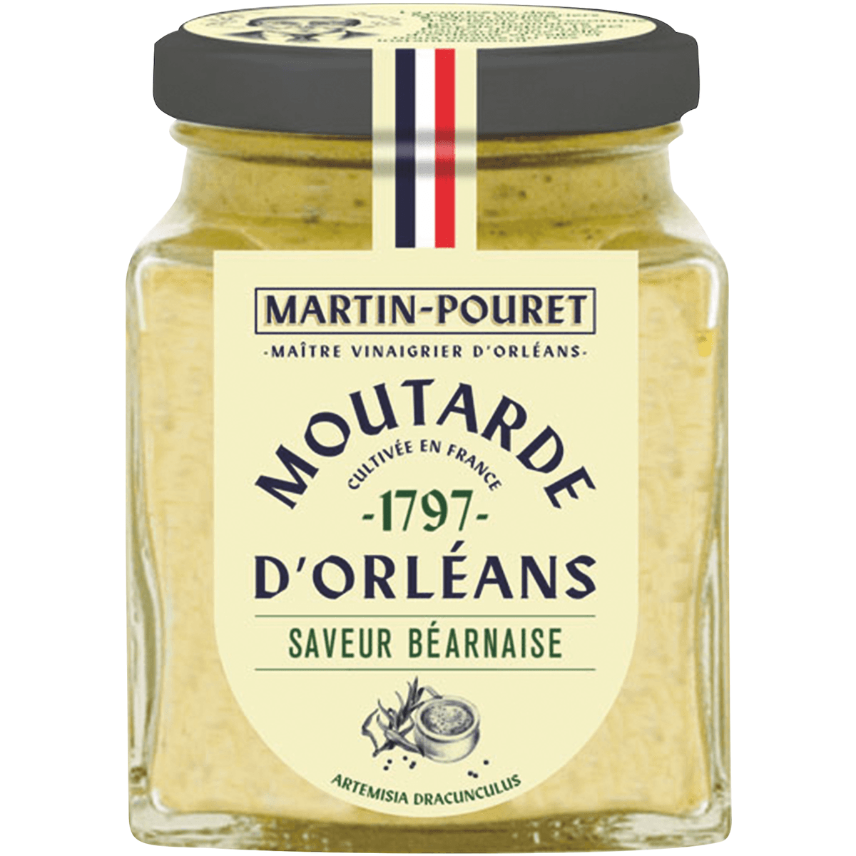 MOUTARDE D ORLEANS SAVEUR BEARNAISE - 200G