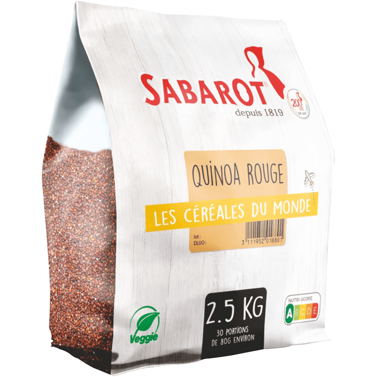 QUINOA ROUGE - SAC 2,5KG