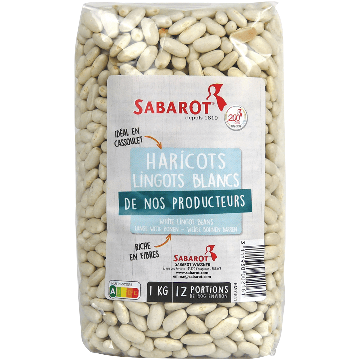LINGOTS BLANCS - 1KG